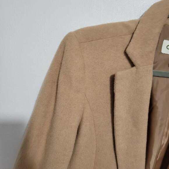 ORVIS Camel Wool Blazer Women Size 8 - Picture 3 of 12